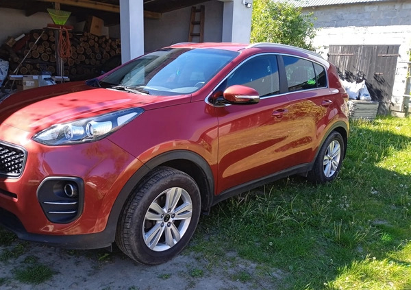 Kia Sportage cena 77500 przebieg: 66500, rok produkcji 2016 z Kowal małe 106